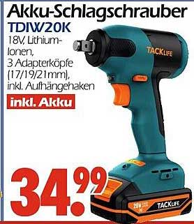 Akku-Schlagschrauber TDWI/20K