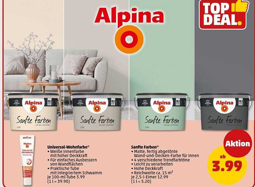 Alpina Sanfte Farben - Top Deal ab 3,99
