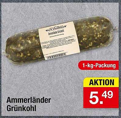 Ammerländer Grünkohl 1-kg-Packung