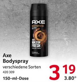 Axe Bodyspray verschiedene Sorten 150-ml-Dose