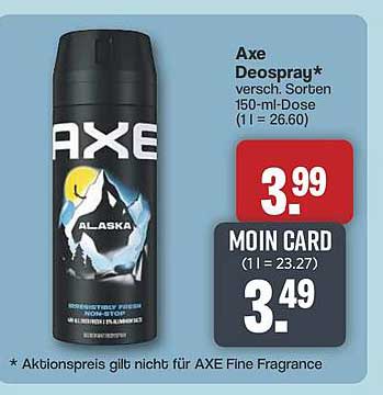 Axe Deospray versch. Sorten 150-ml-Dose