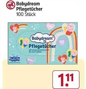 Babydream Pflegetücher 100 Stück