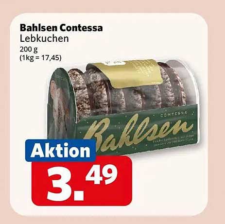 Bahlsen Contessa Lebkuchen 200 g
