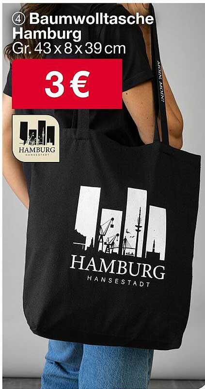 Baumwolltasche Hamburg