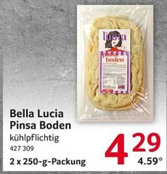 Bella Lucia Pinsa Boden 2 x 250-g-Packung