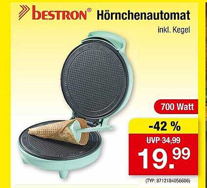 Bestron Hörnchenautomat inkl. Kegel