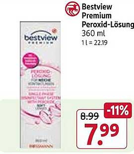 Bestview Premium Peroxid-Lösung 360 ml
