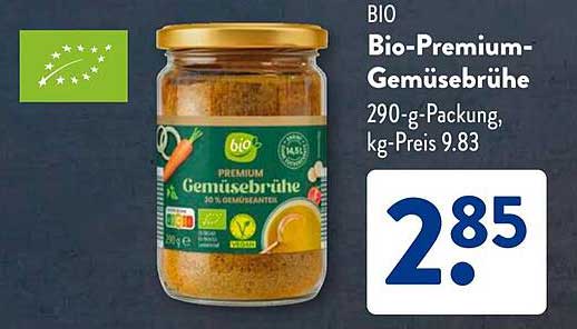 Bio-Premium-Gemüsebrühe 290-g-Packung