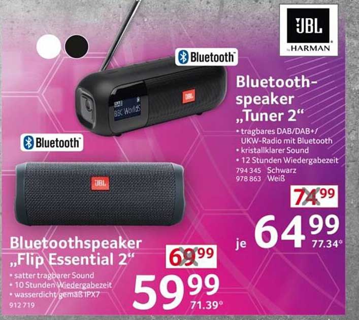 Bluetoothspeaker „Tuner 2“ und „Flip Essential 2“