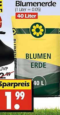 Blumenerde 40 Liter