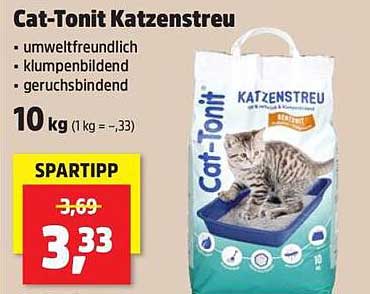 Cat-Tonit Katzenstreu 10 kg