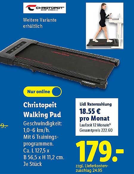 Christopeit Walking Pad