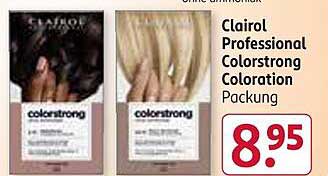 Clairol Professional Colorstrong Coloration Packung