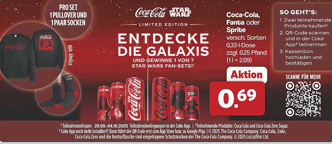 Coca-Cola Limited Edition: Entdecke die Galaxis