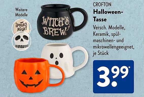 CROFTON Halloween-Tasse