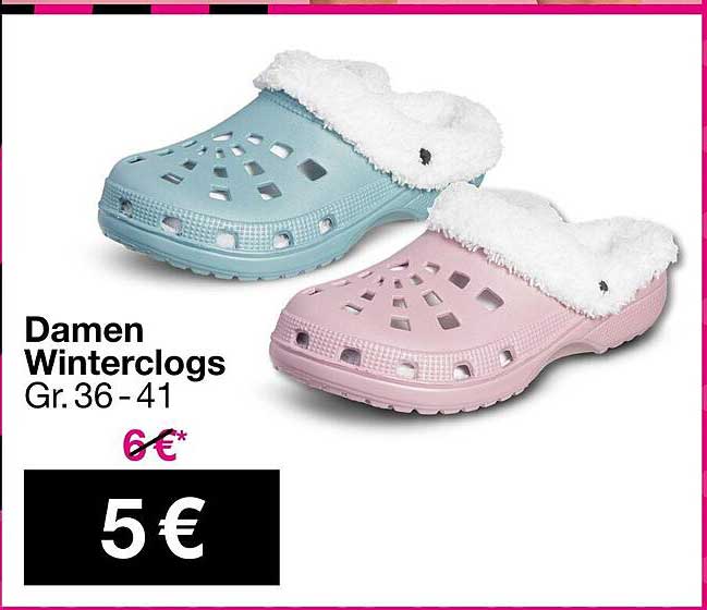 Damen Winterclogs Gr. 36 - 41