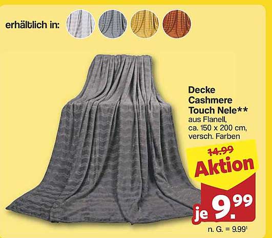 Decke Cashmere Touch Nele**
