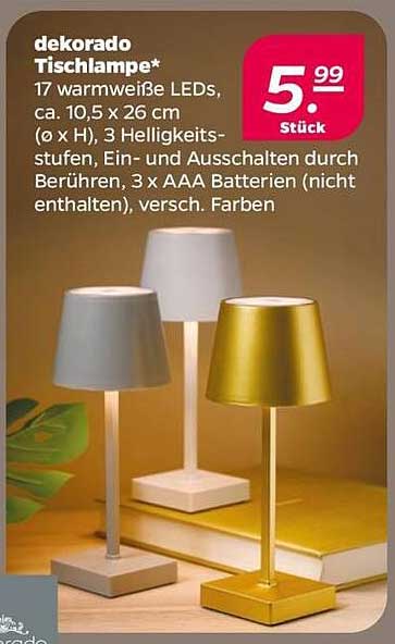 dekorado Tischlampe*