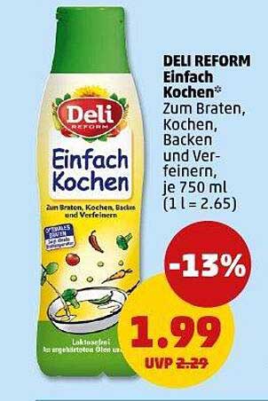 DELI REFORM Einfach Kochen 750 ml