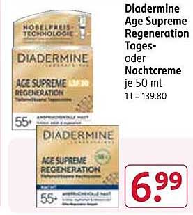 Diadermine Age Supreme Regeneration Tages- oder Nachtcreme je 50 ml