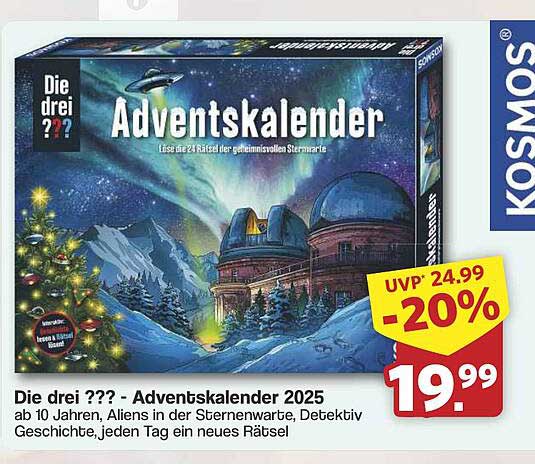 Die drei ??? - Adventskalender 2025