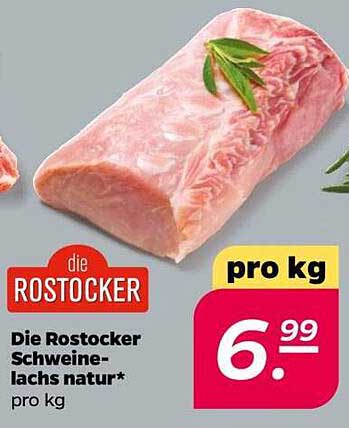 Die Rostocker Schweinelachs natur* pro kg