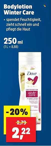 Dove Bodylotion Winter Care 250 ml