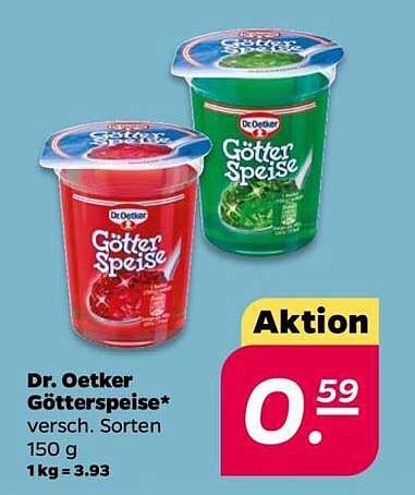 Dr. Oetker Götterspeise - verschiedene Sorten 150 g
