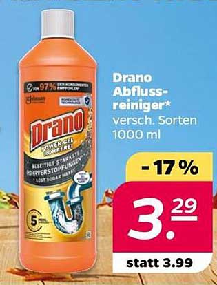 Drano Abflussreiniger 1000 ml