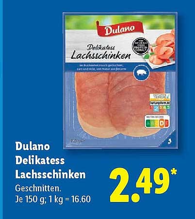 Dulano Delikatesse Lachsschinken