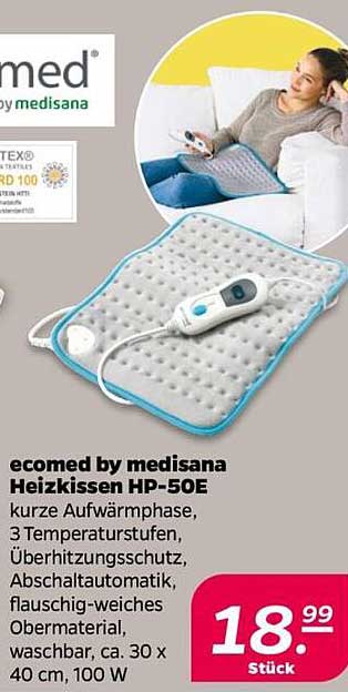 ecomed by medisana Heizkissen HP-50E