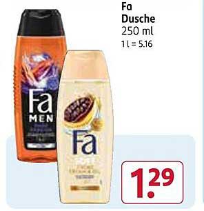 Fa Dusche 250 ml - nur 1,29 €