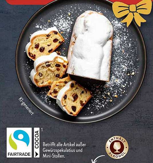Feinster Weihnachtsstollen mit edlen Zutaten