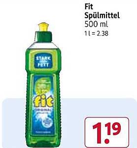 Fit Spülmittel 500 ml