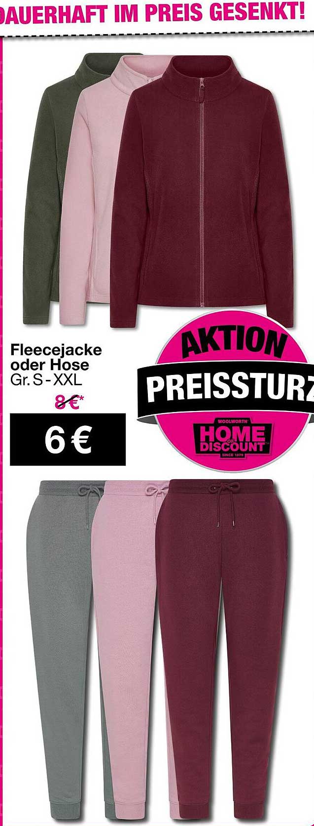 Fleecejacke oder Hose Gr. S - XXL