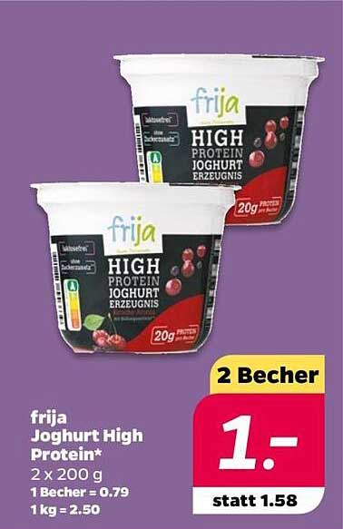 frija Joghurt High Protein 2 x 200 g