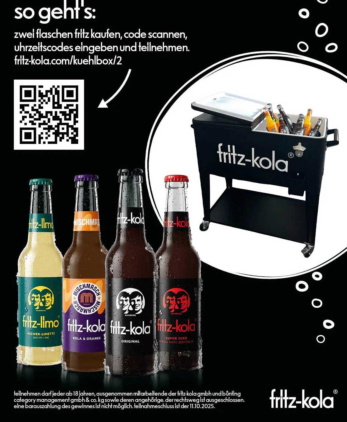 Fritz-Kola: Aktionsangebot für genussvolle Erfrischung