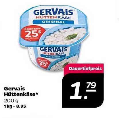 Gervais Hüttenkäse Original 200 g