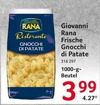 Giovanni Rana Frische Gnocchi di Patate 1000-g-Beutel