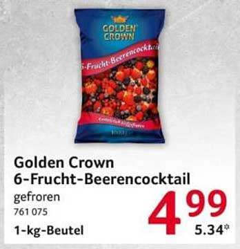 Golden Crown 6-Frucht-Beerencocktail