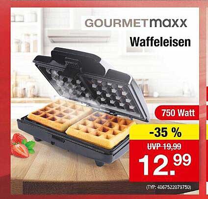 GOURMETmaxx Waffeleisen