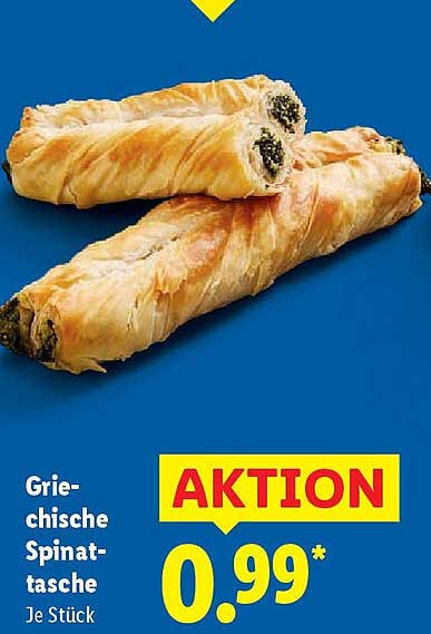 Griechische Spinat-Tasche
