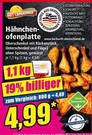 Hähnchenofenplatte - Gut Langenhof