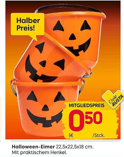 Halloween-Eimer