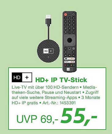 HD+ IP TV-Stick