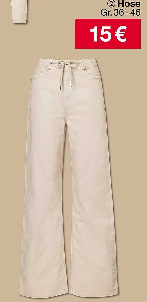 Hose in den Größen 36-46 für nur 15 €