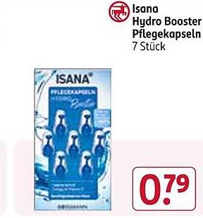 Isana Hydro Booster Pflegekapseln 7 Stück