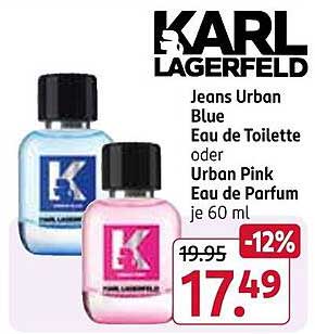 Jeans Urban Blue Eau de Toilette oder Urban Pink Eau de Parfum je 60 ml