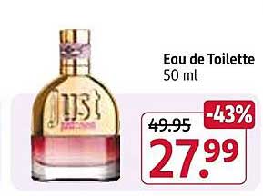 Just Eau de Toilette 50 ml - 43% Rabatt