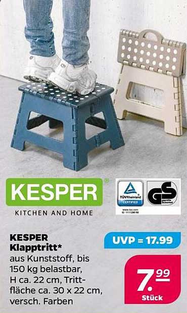 KESPER Klapptritt* aus Kunststoff